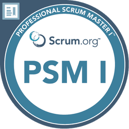 PSM-I certification badge